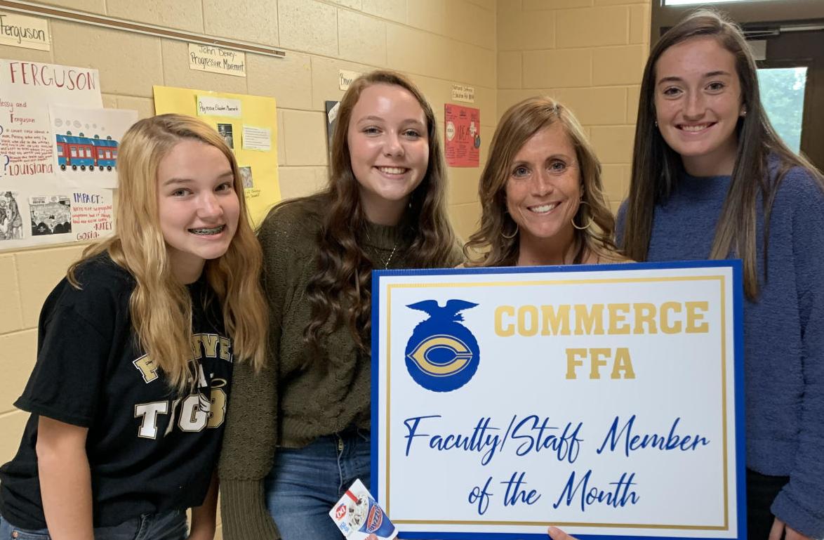 HUFF NAMED BY COMMERCE FFA
